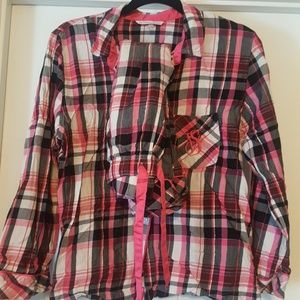 Victoria's Secret Plaid Pajama Set
